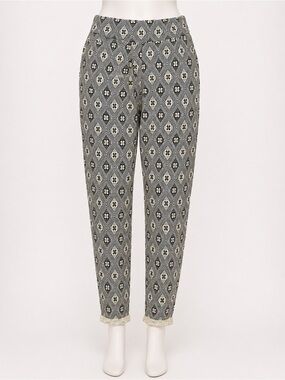 Known Supply Geometric Organic Cotton Pants XL